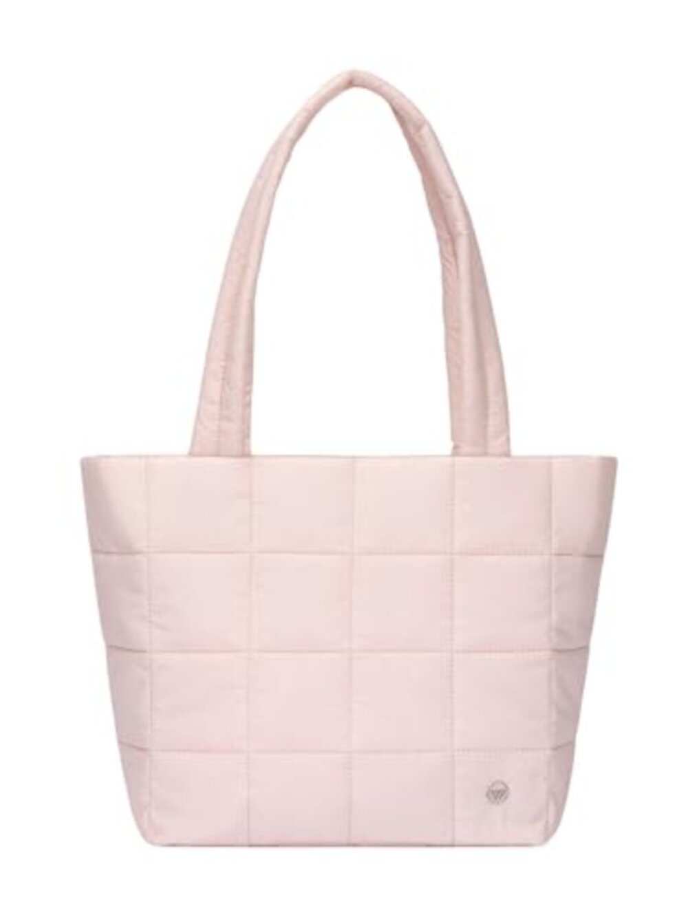 Puffer Tote Bag Shoulder Nylon Quilted Purse Laptop Compartment